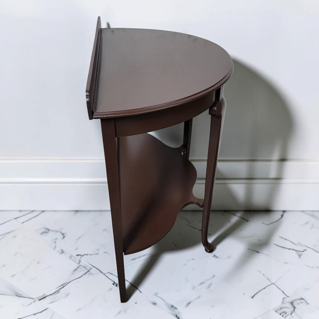 8809 Mid-Century Federal Revival Semi-Circular Console Table