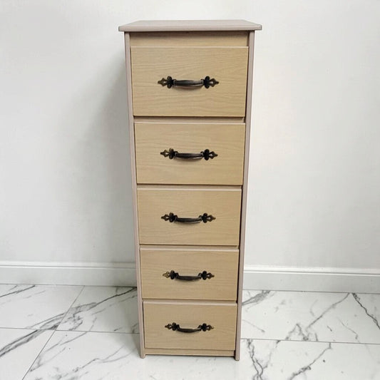 8851 Five-Drawer Narrow Lingerie Chest Used ~ FURNITURE