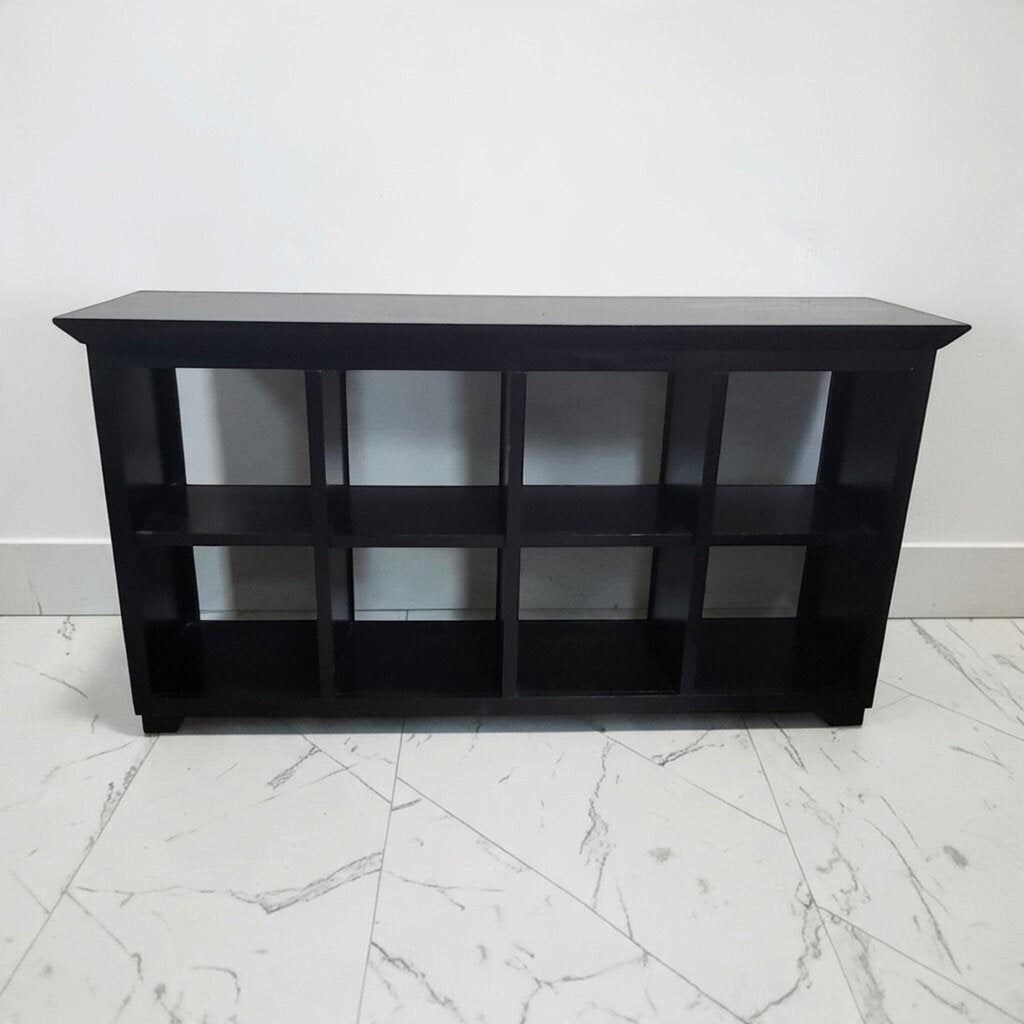 8852 Espresso 8-Cube Storage Console #Table