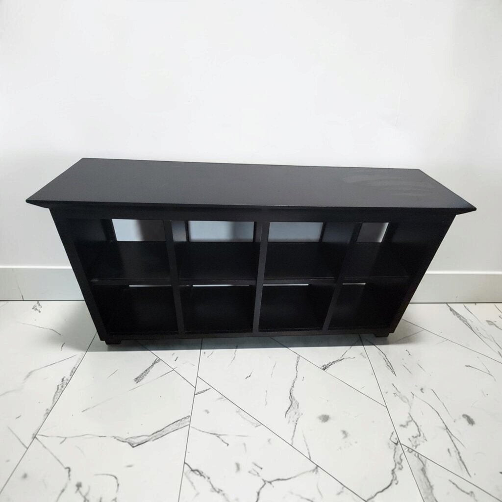 8852 Espresso 8-Cube Storage Console #Table