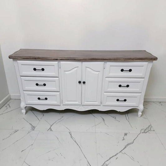 8869 Refinished French Provincial Double #Dresser