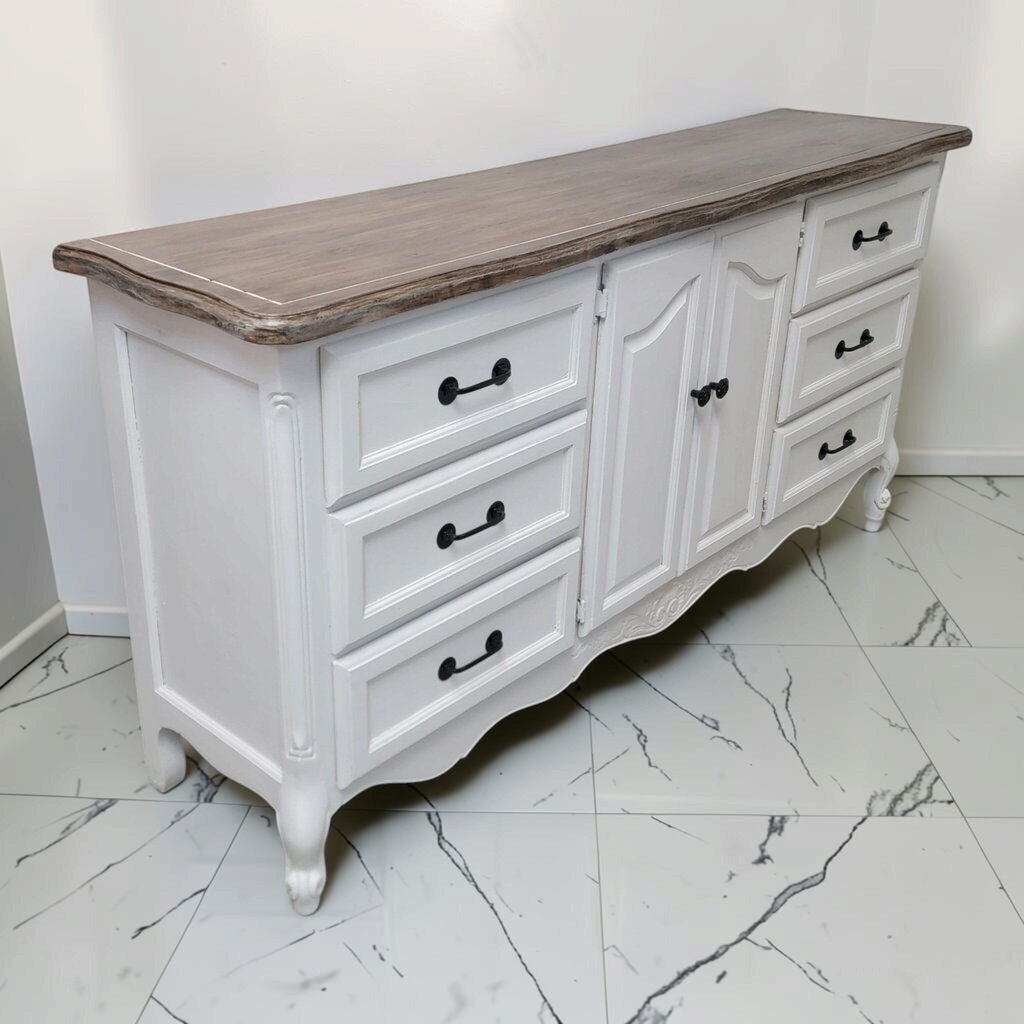 8869 Refinished French Provincial Double #Dresser