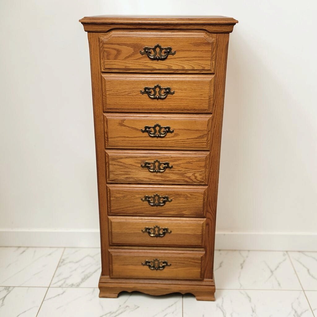 8871 Cochrane Furniture 7- Drawer Oak Lingerie Chest