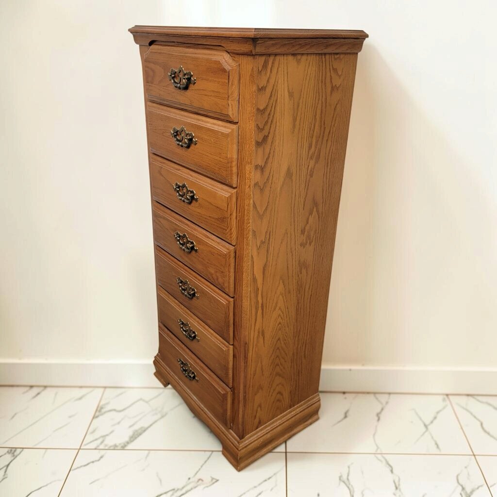 8871 Cochrane Furniture 7- Drawer Oak Lingerie Chest