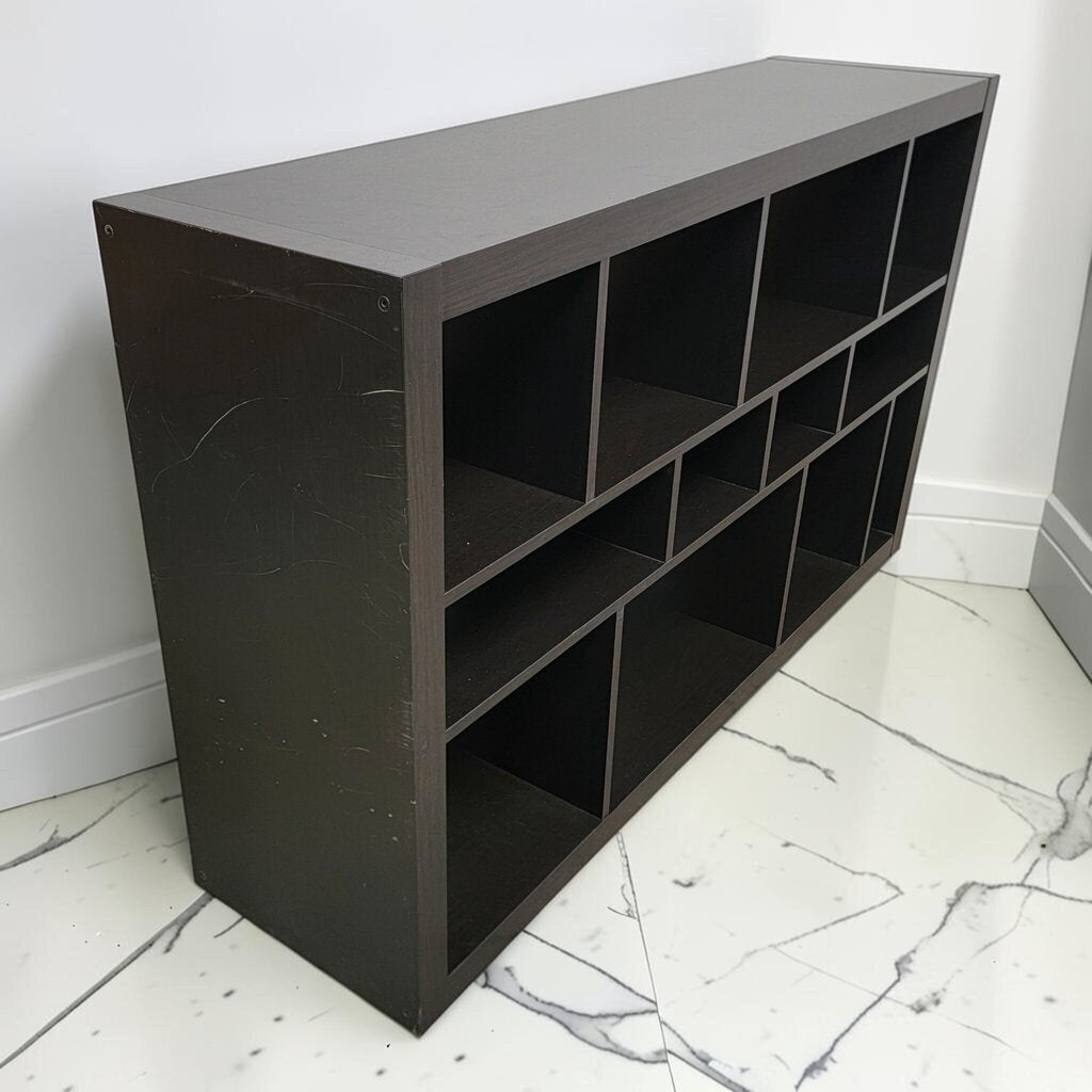 8879 Modern 12- Compartment Asymmetrical Cubby #Bookshelf