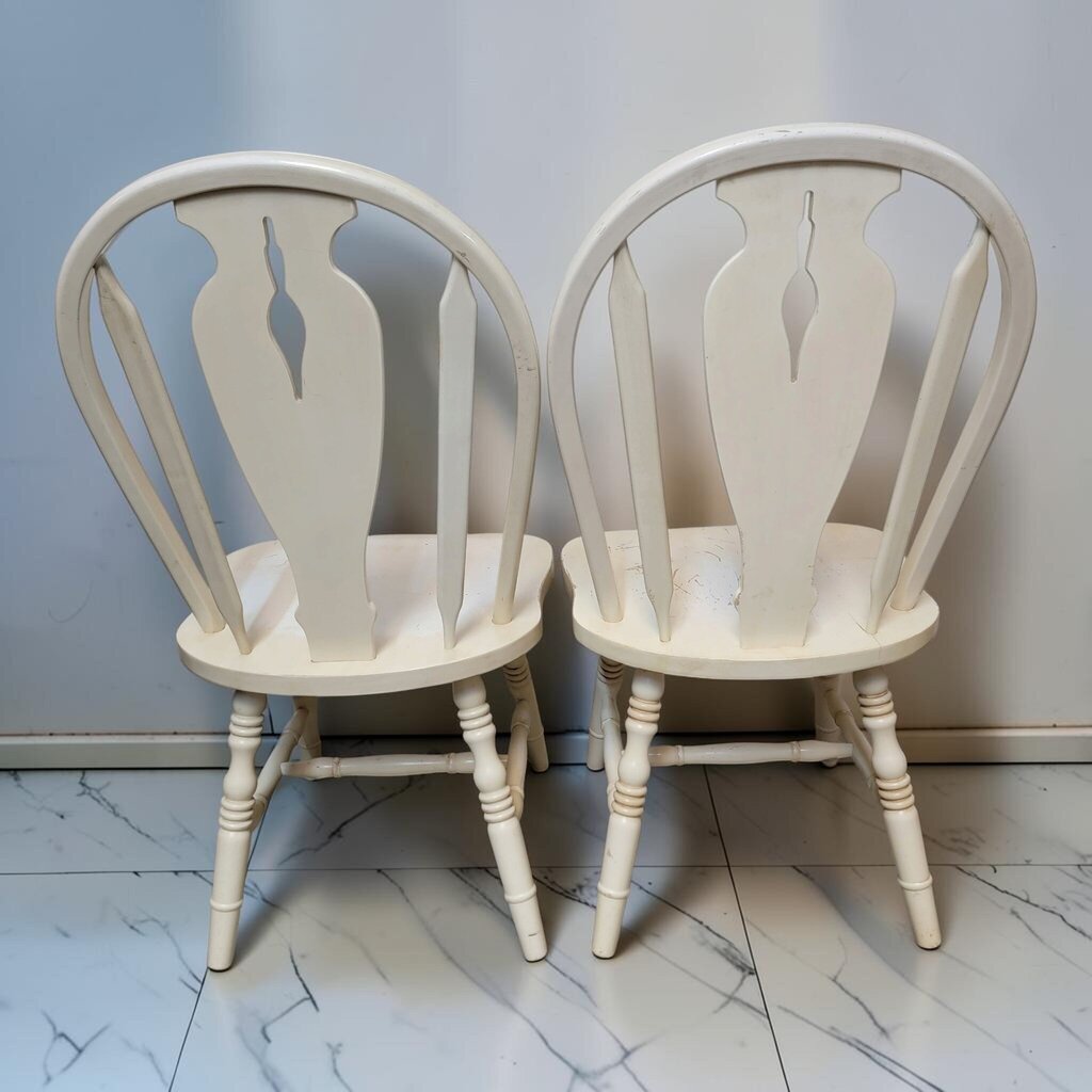 8891-8892 Country Hoop- Back Painted Dining Side #Chair ~ FURNITURE