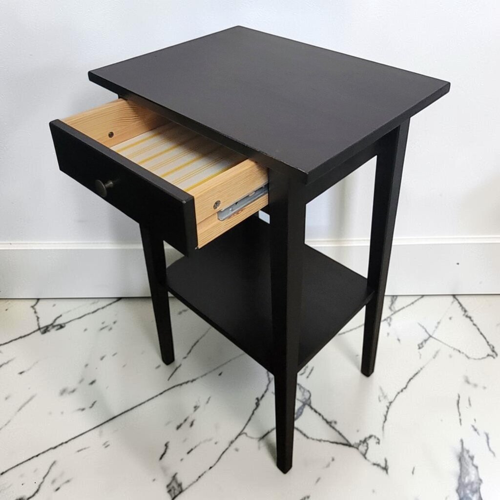 8850 Espresso Shaker Style Side Table ~ FURNITURE