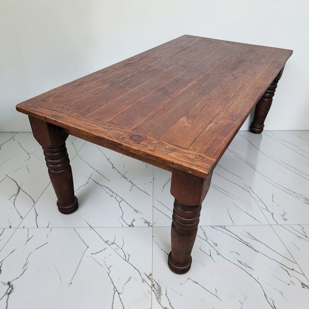 8900 Rustic Solid Wood Harvest #Table