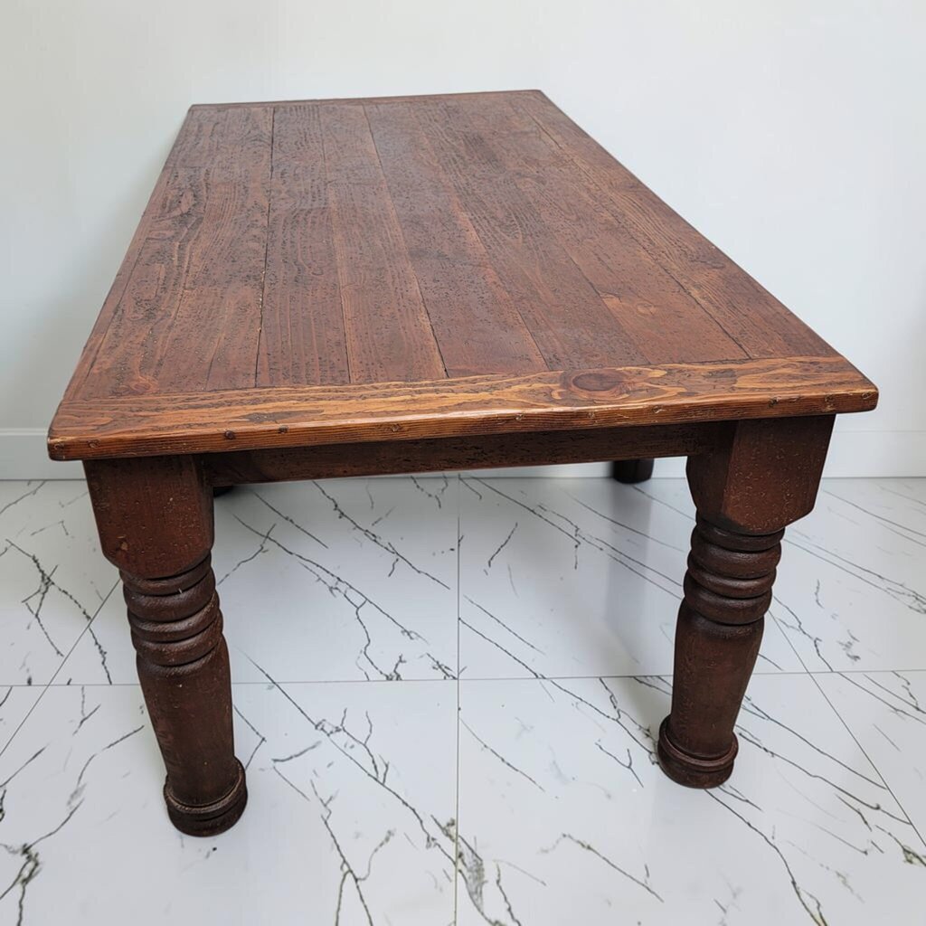 8900 Rustic Solid Wood Harvest #Table