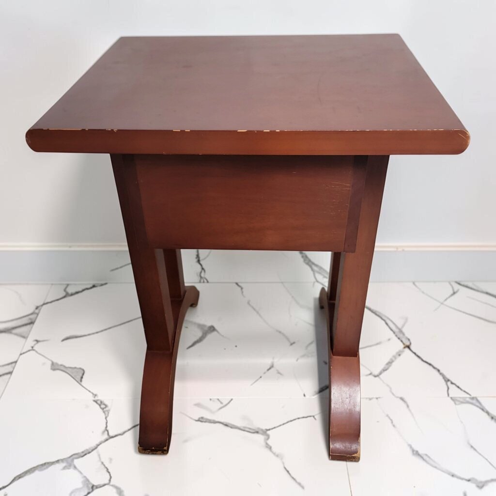 8906 Contemporary Craftsman-Style Single Drawer Side #Table