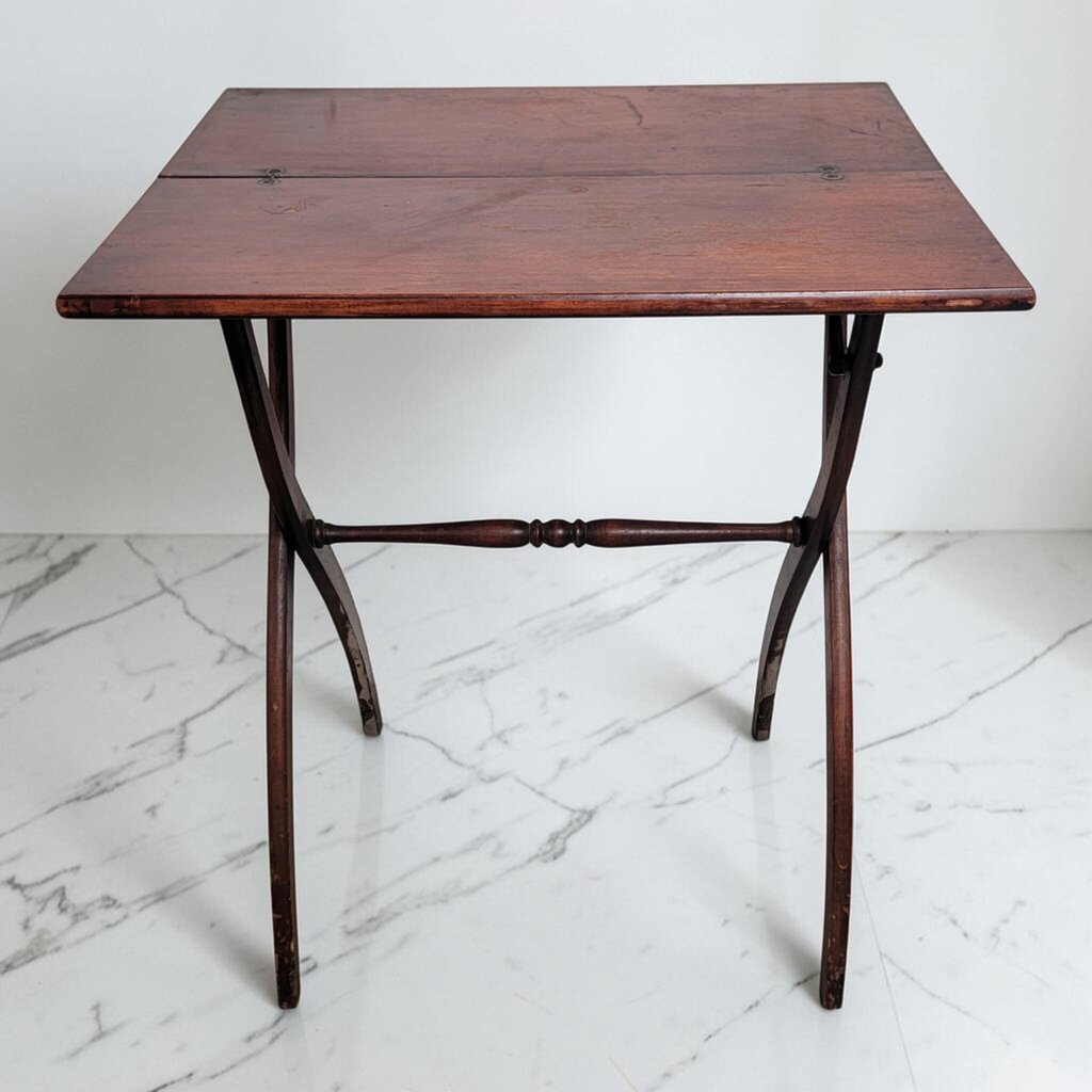 8909 Antique Folding #Table