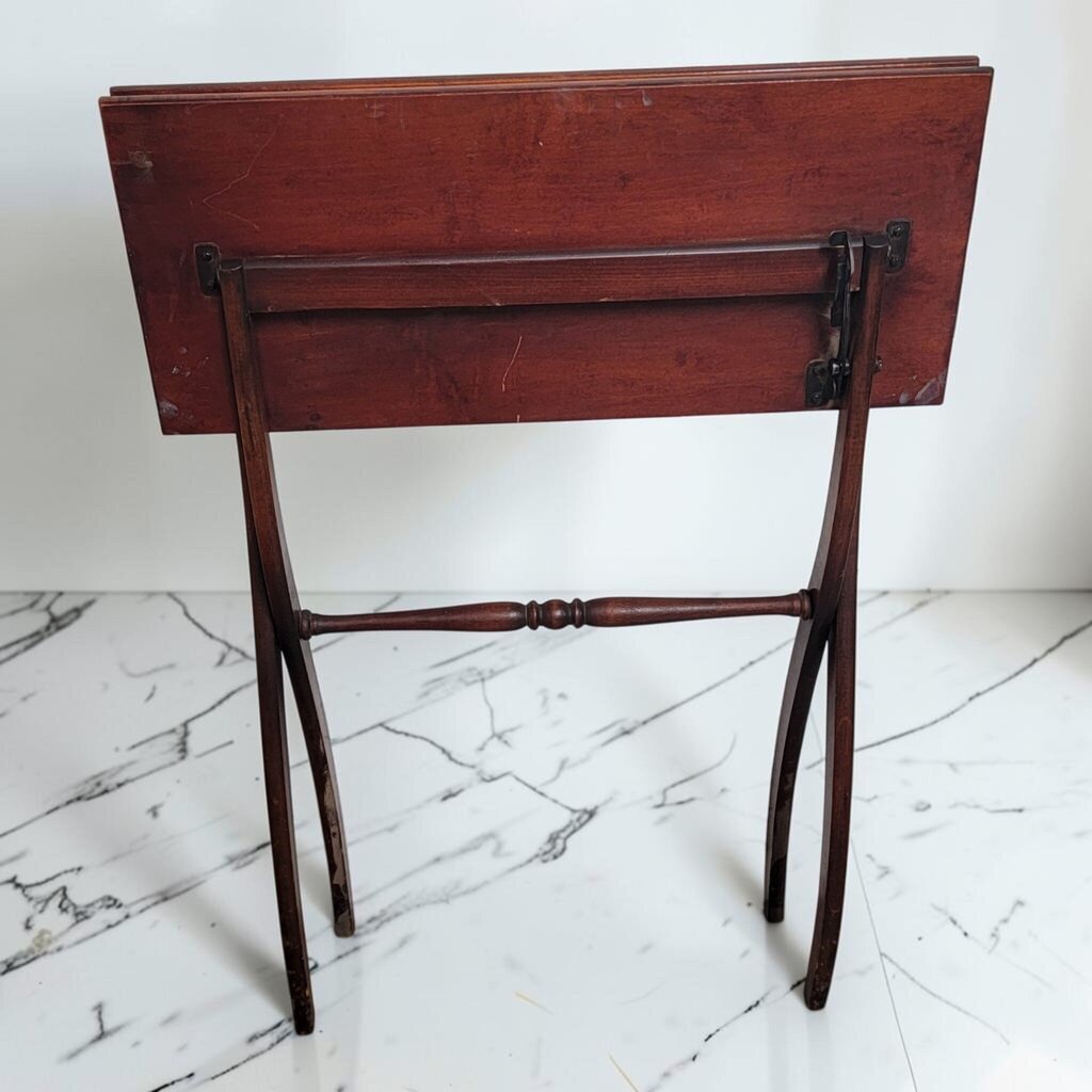 8909 Antique Folding #Table