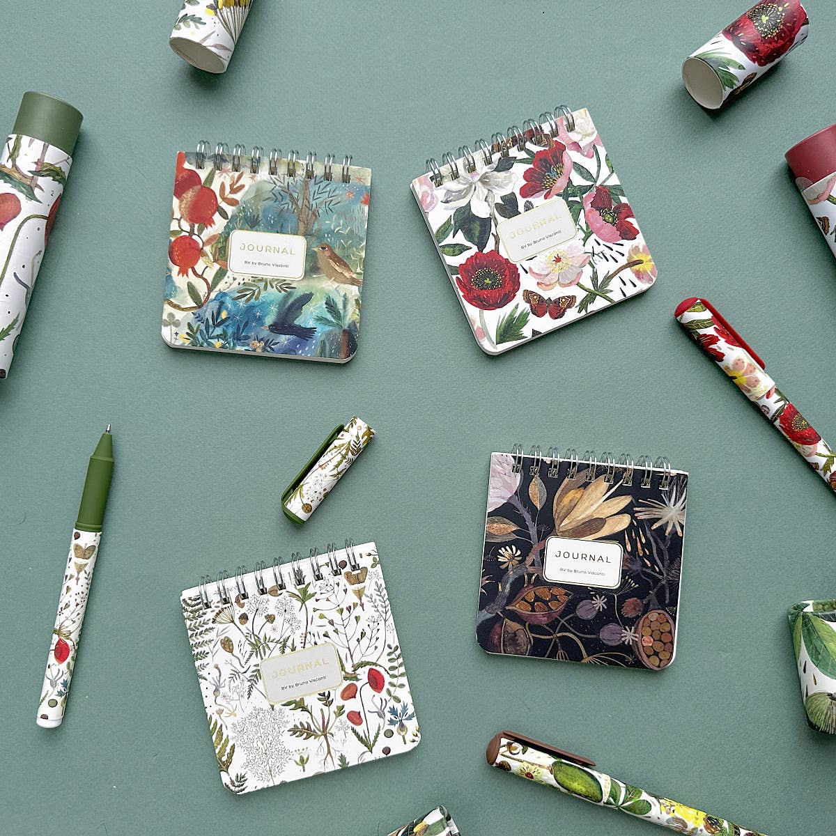 Pocket Art Journal - Peonies