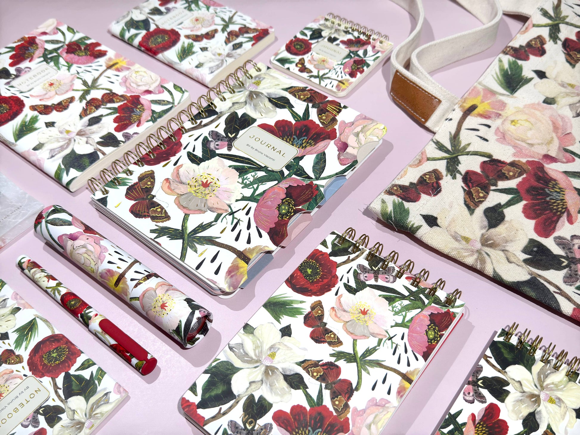 Pocket Art Journal - Peonies