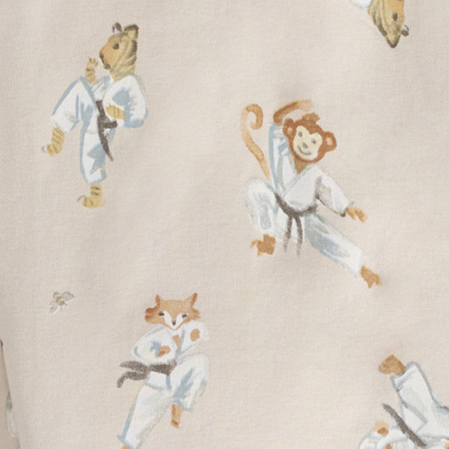 Karate Creatures Organic Cotton Sleeper - Rain Cloud