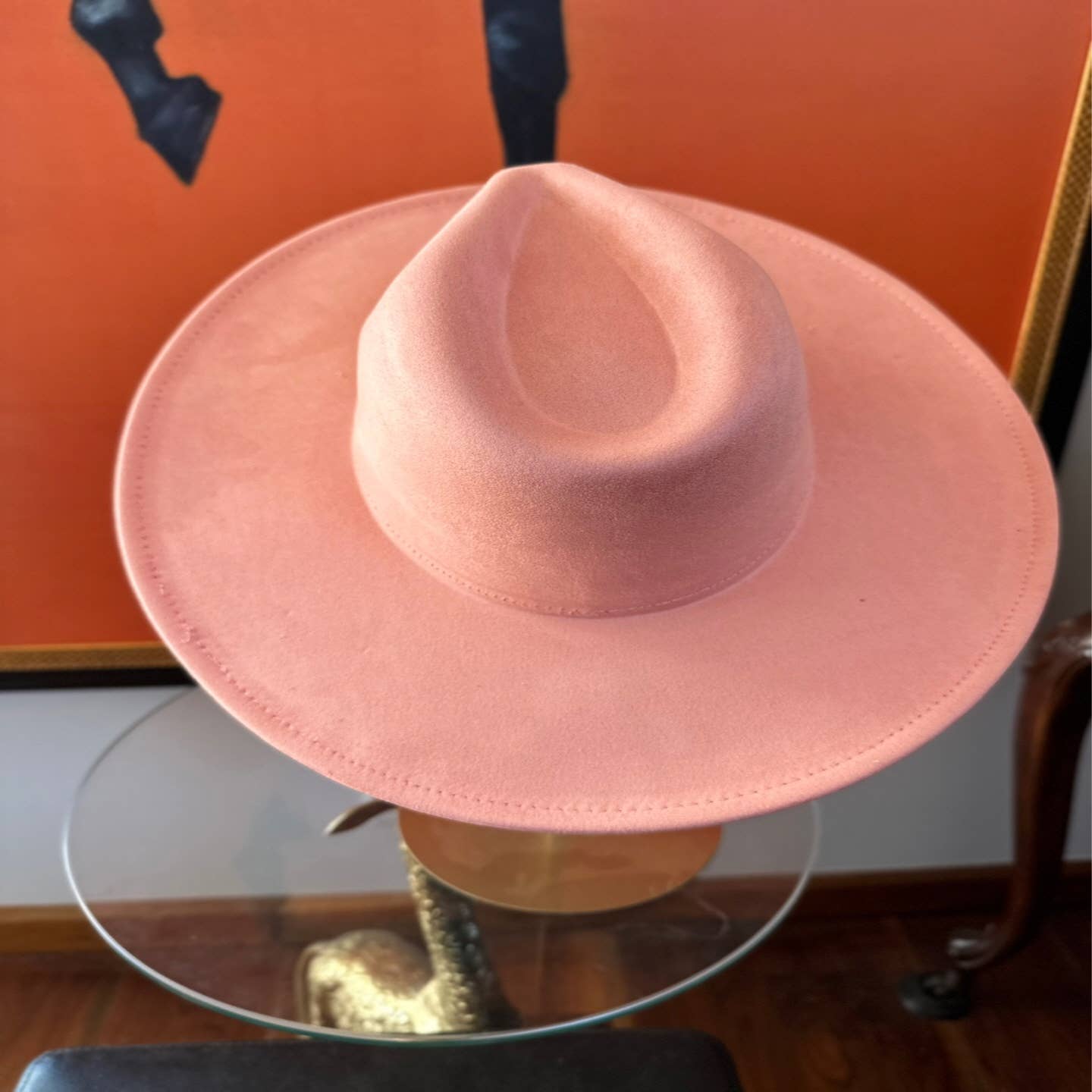 Best seller Fashion Classic Wide Brim Suede Primium Hat