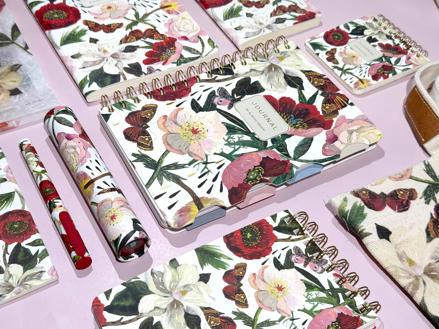Pocket Art Journal - Peonies