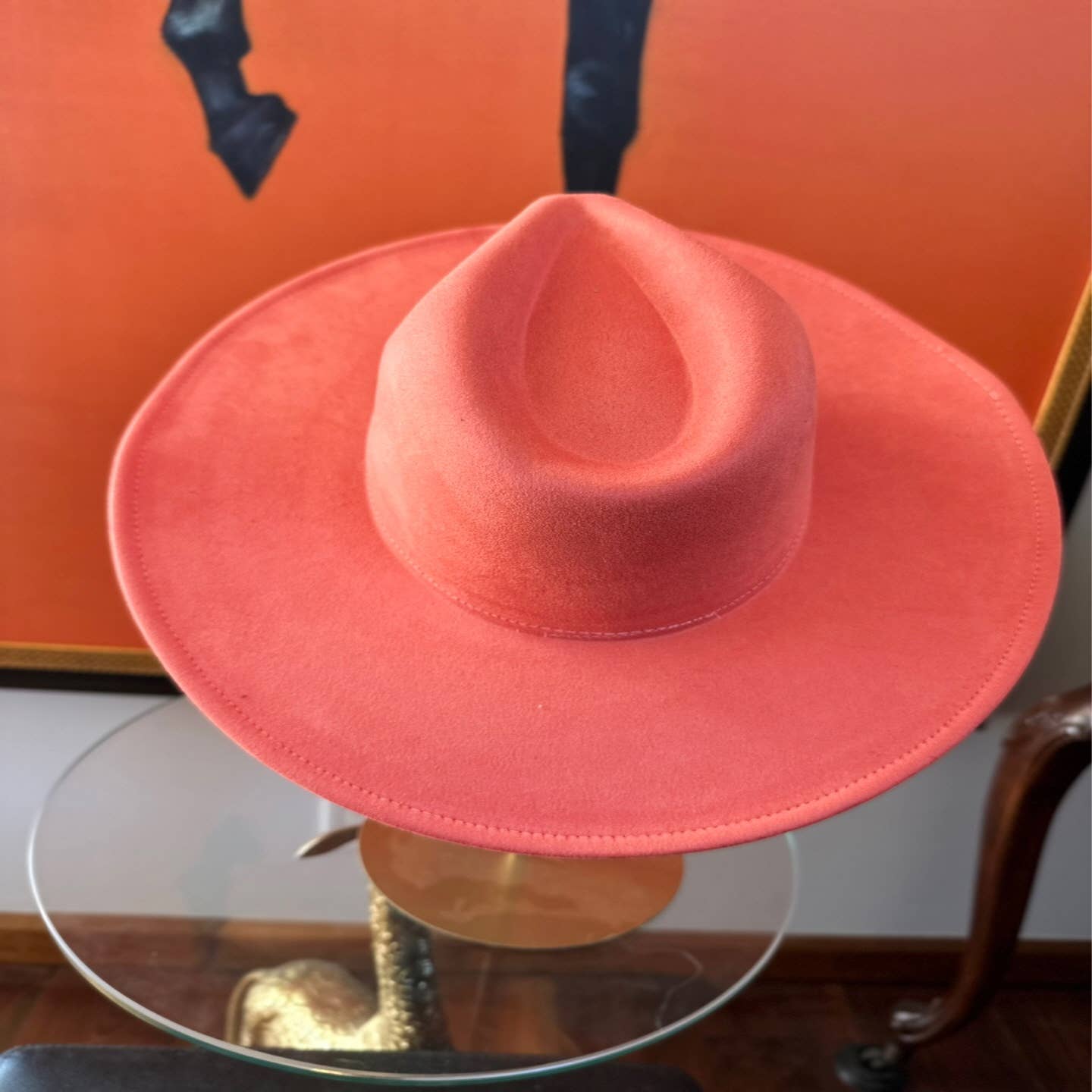 Best seller Fashion Classic Wide Brim Suede Primium Hat