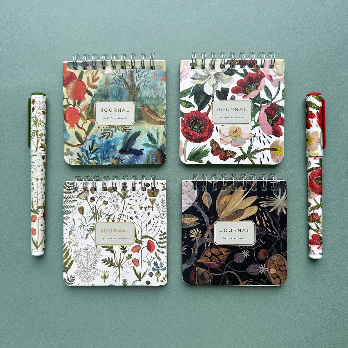 Pocket Art Journal - Peonies