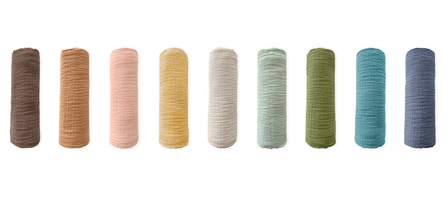 Butterum Muslin Swaddle Blanket, Premium Cotton