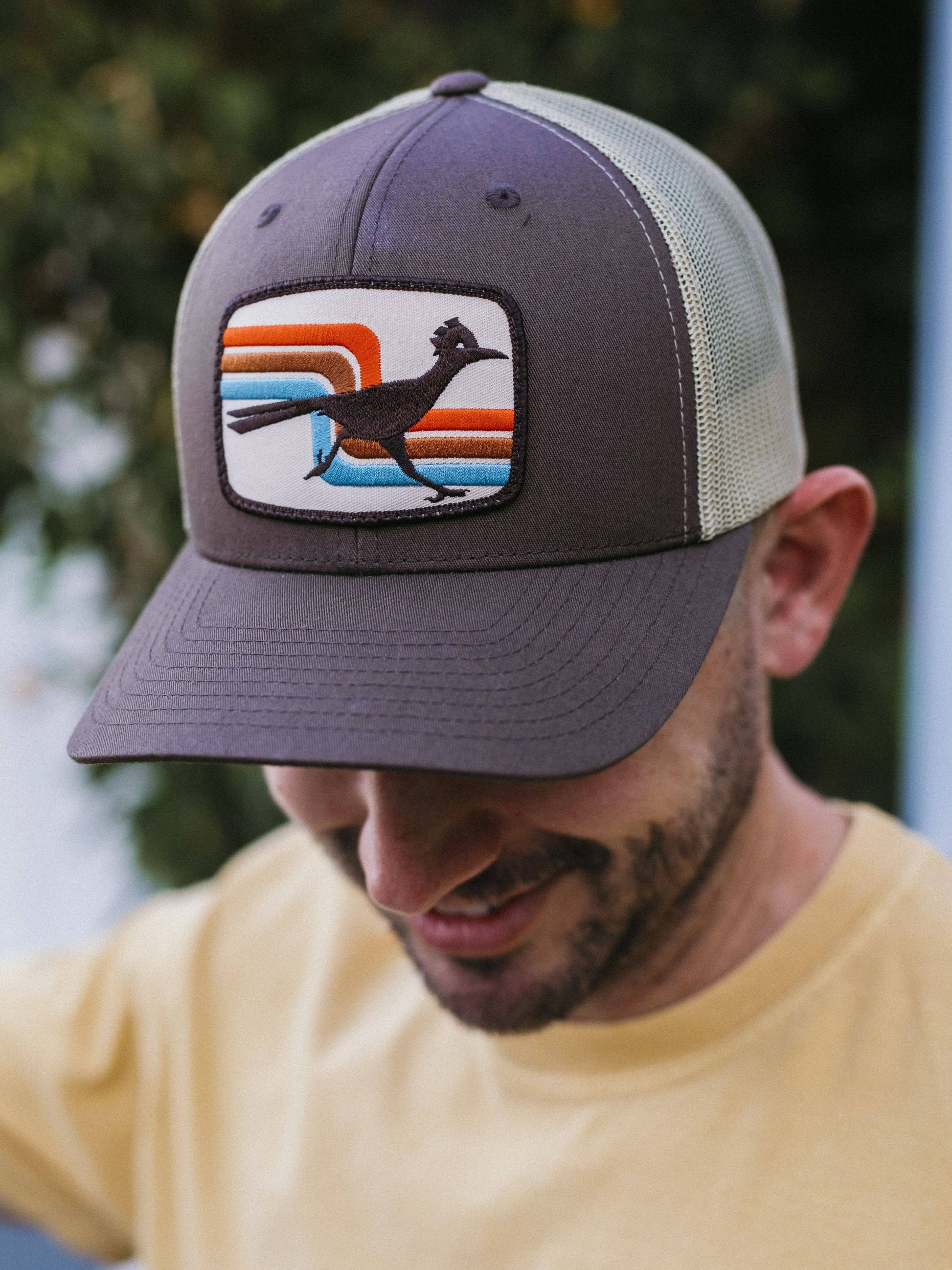 70s Roadrunner Curved Trucker