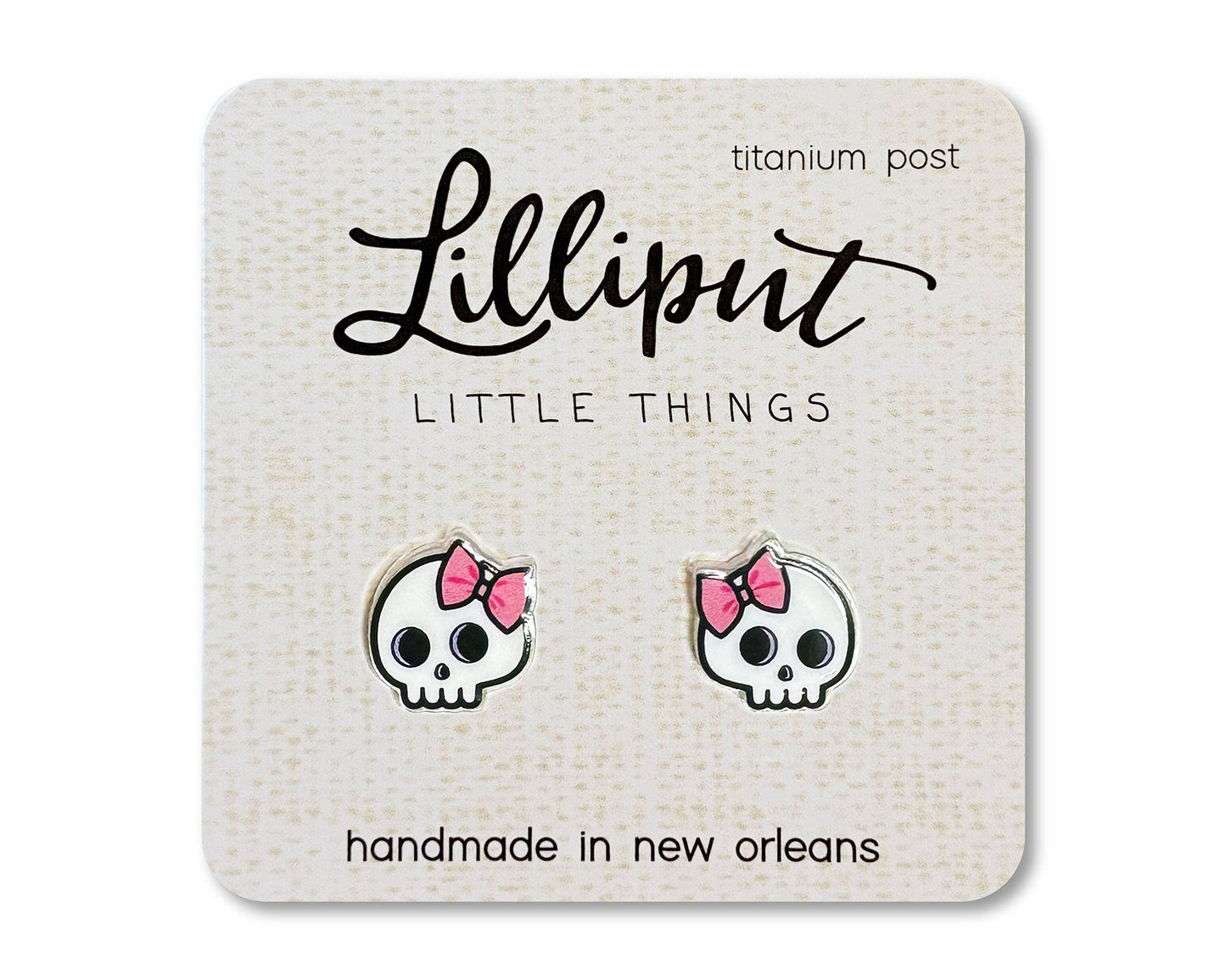 Cute Skull Earrings Jewelry