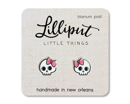 Cute Skull Earrings Jewelry