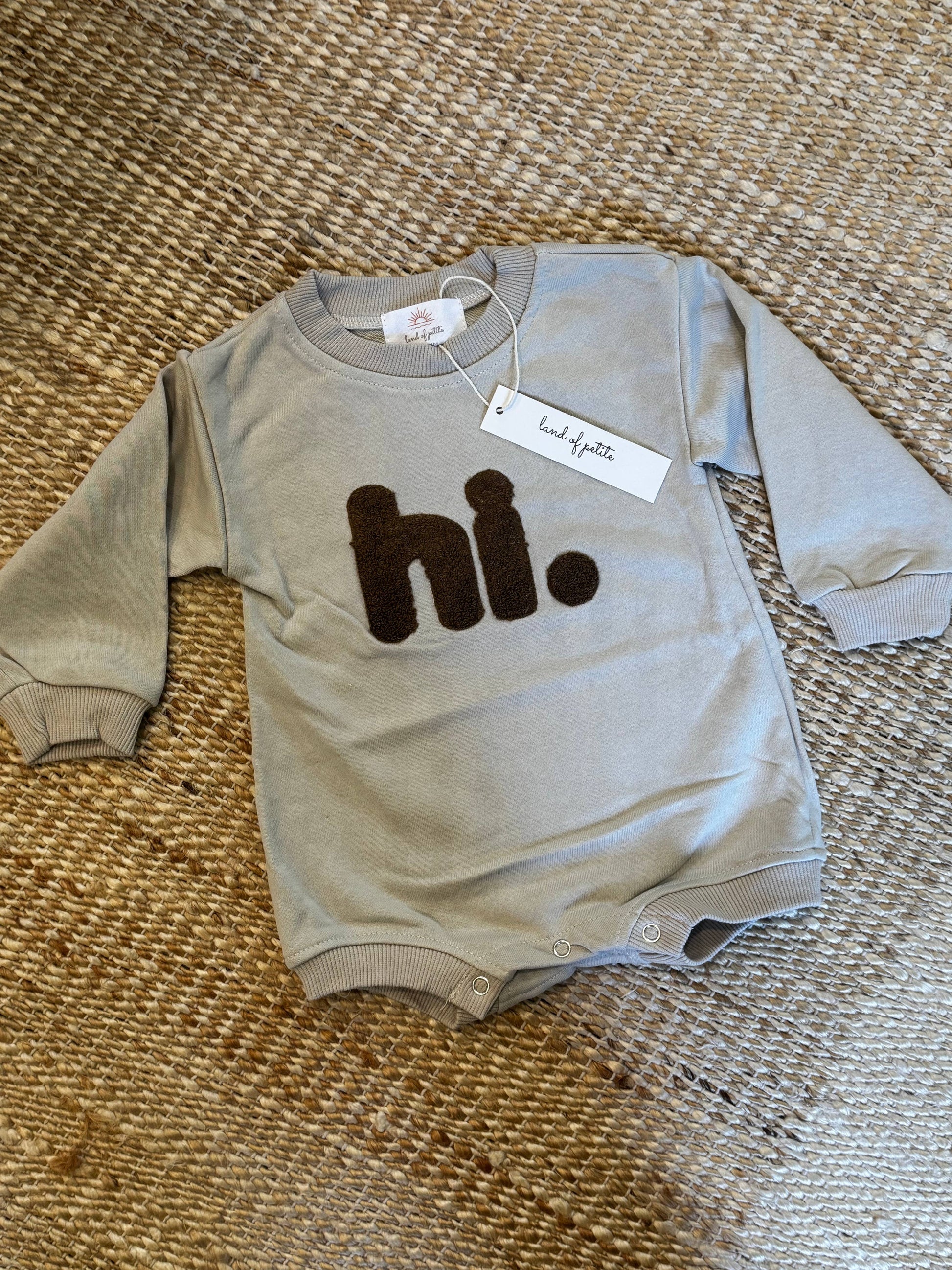 HI Unisex Embroidered Jumpsuit (branded)