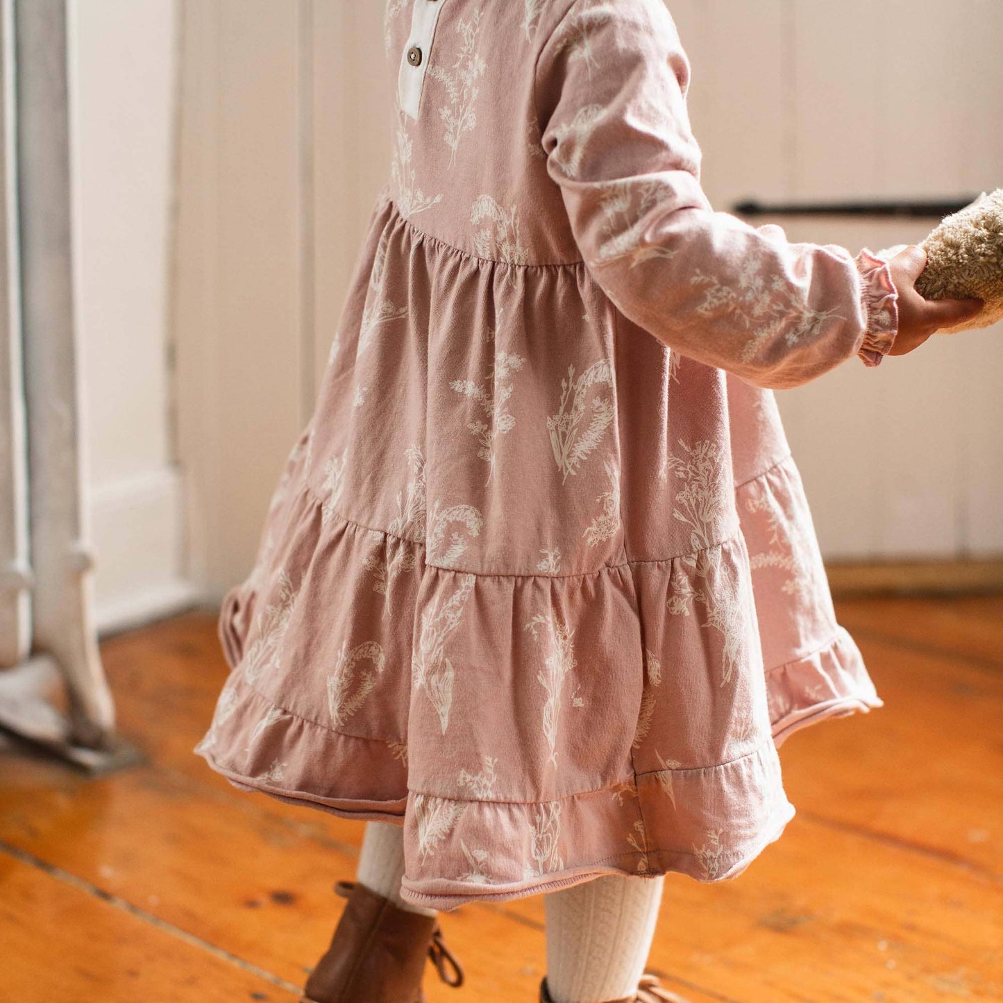Little Wild Flower Dress & Diaper Cover