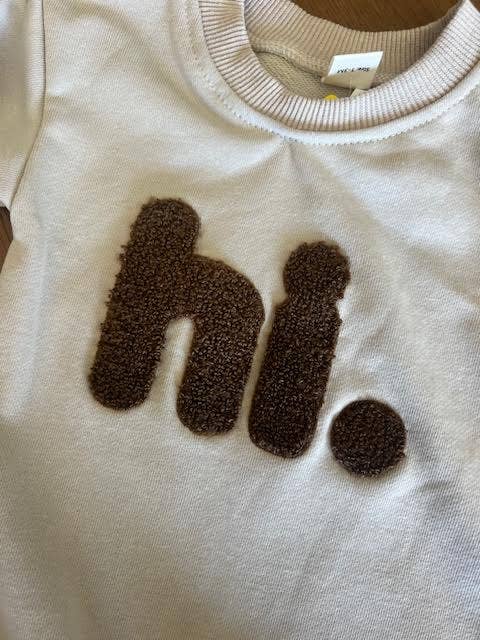HI Unisex Embroidered Jumpsuit (branded) 0-3M