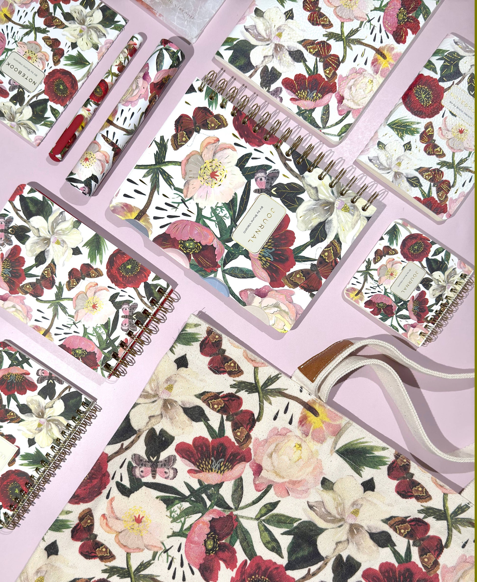 Pocket Art Journal - Peonies