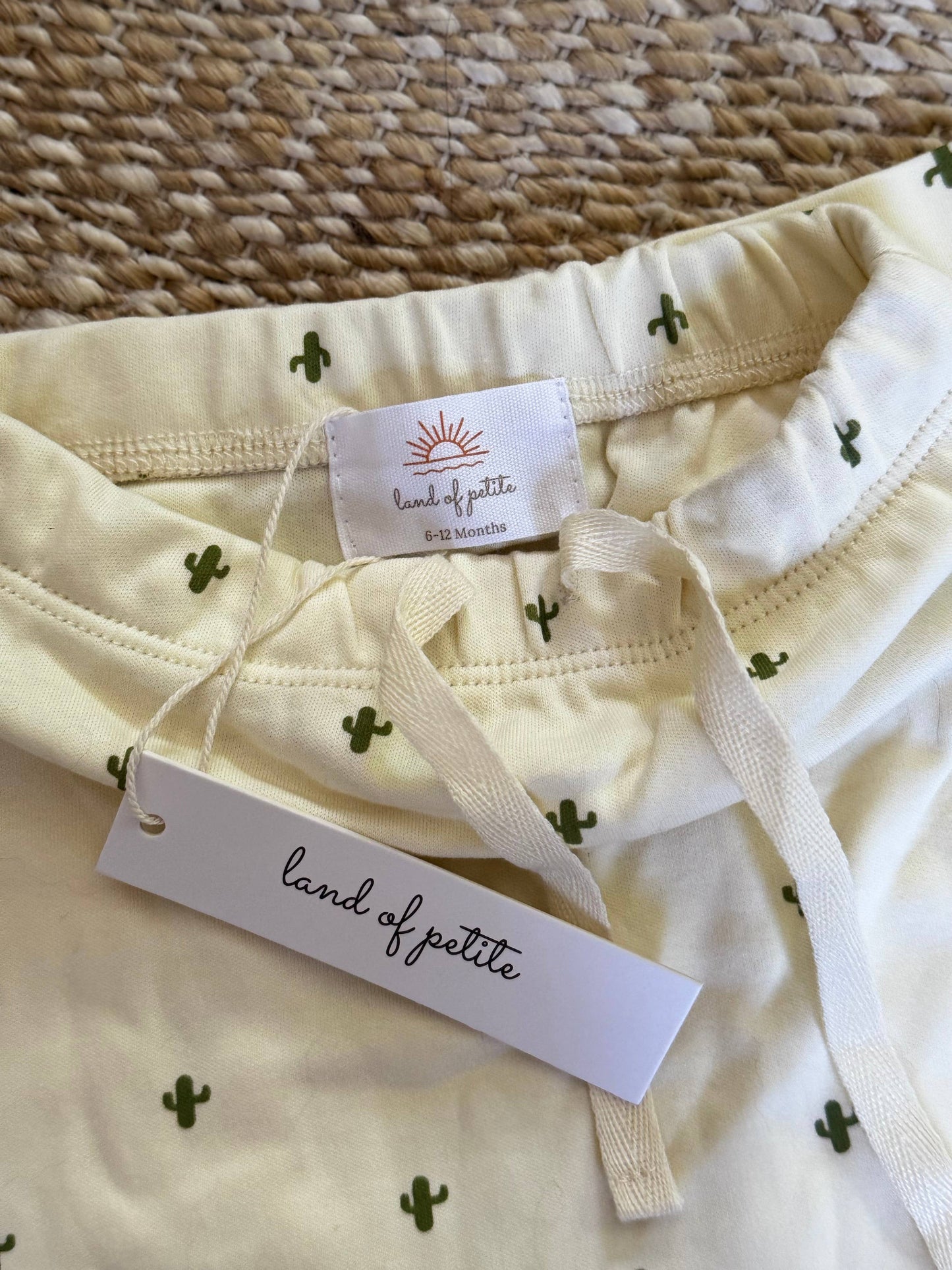Unisex Drawstring Pants- Cactus (branded)