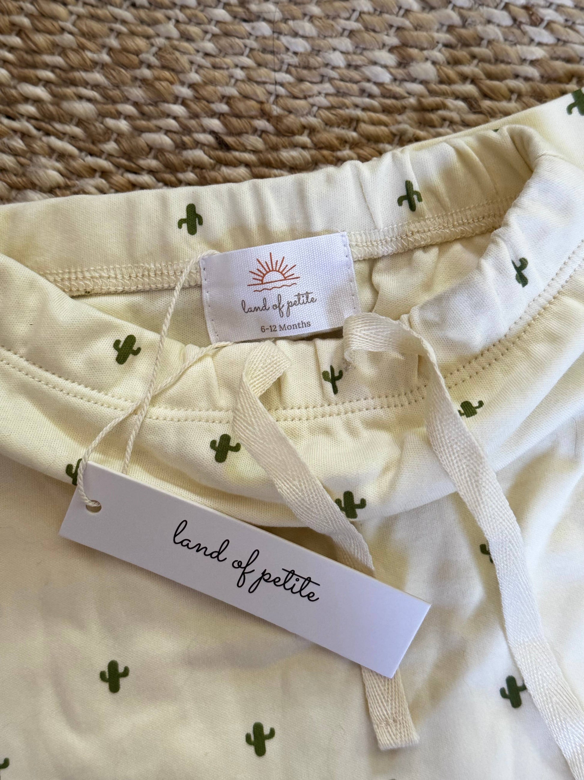 Unisex Drawstring Pants- Cactus (branded)