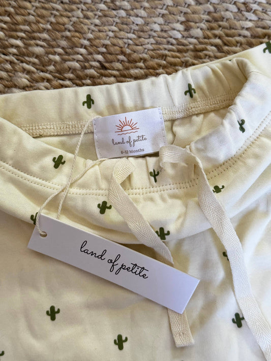 Unisex Drawstring Pants- Cactus (branded)