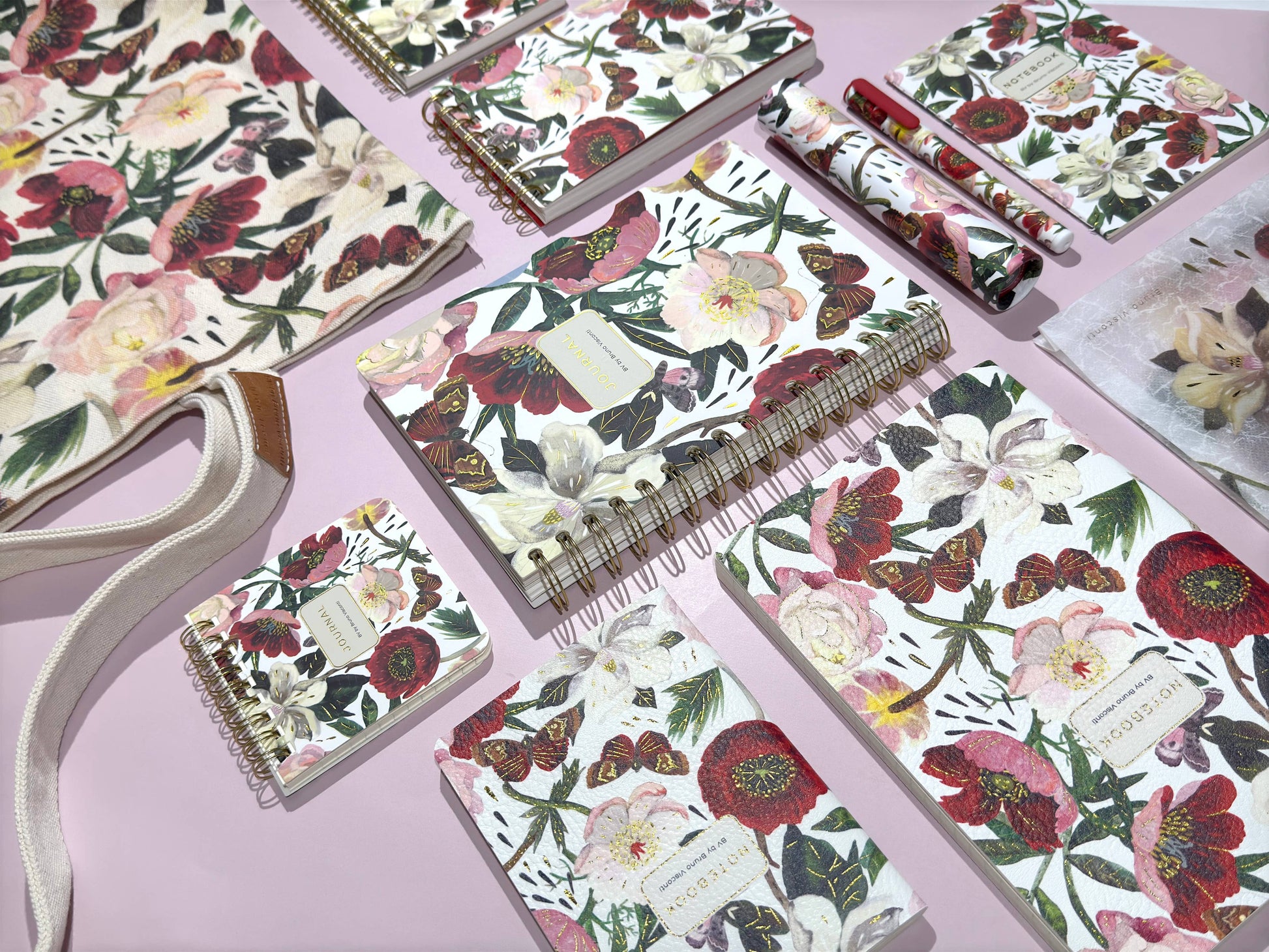 Pocket Art Journal - Peonies