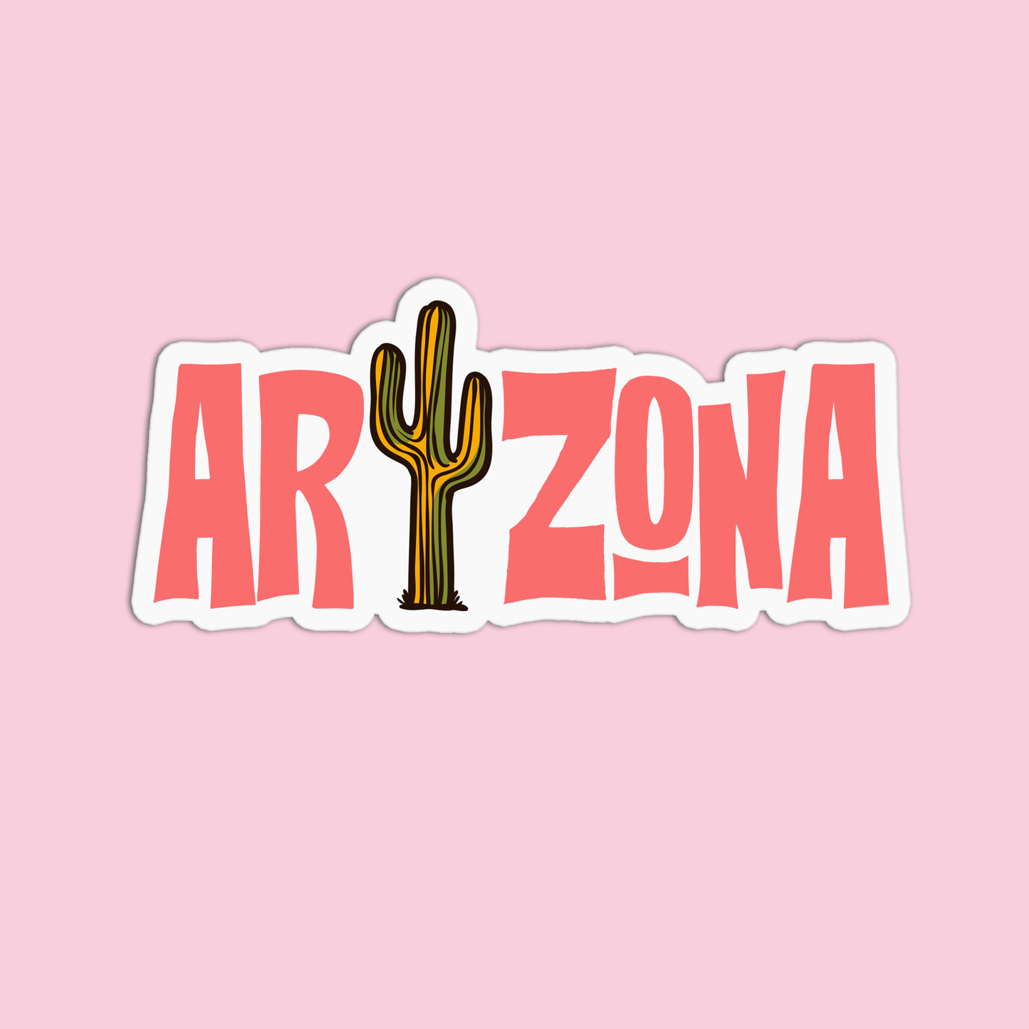 Nature Arizona 2 Vinyl Waterproof Stickers