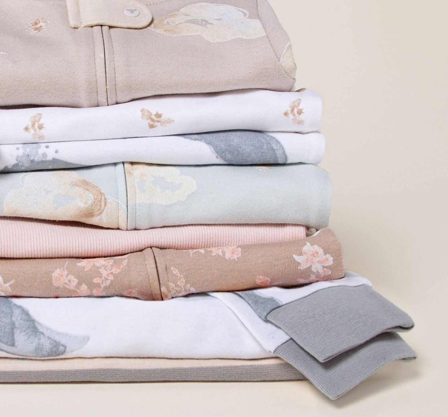 Whimsical Floral Organic Cotton Sleep & Play