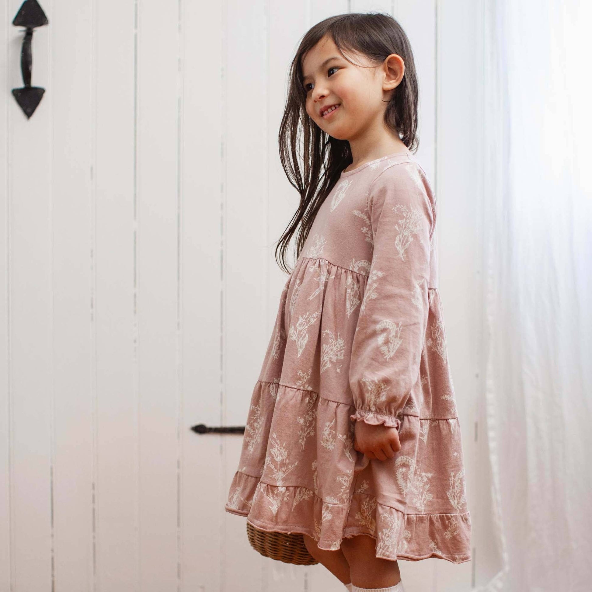 Little Wild Flower Dress & Diaper Cover