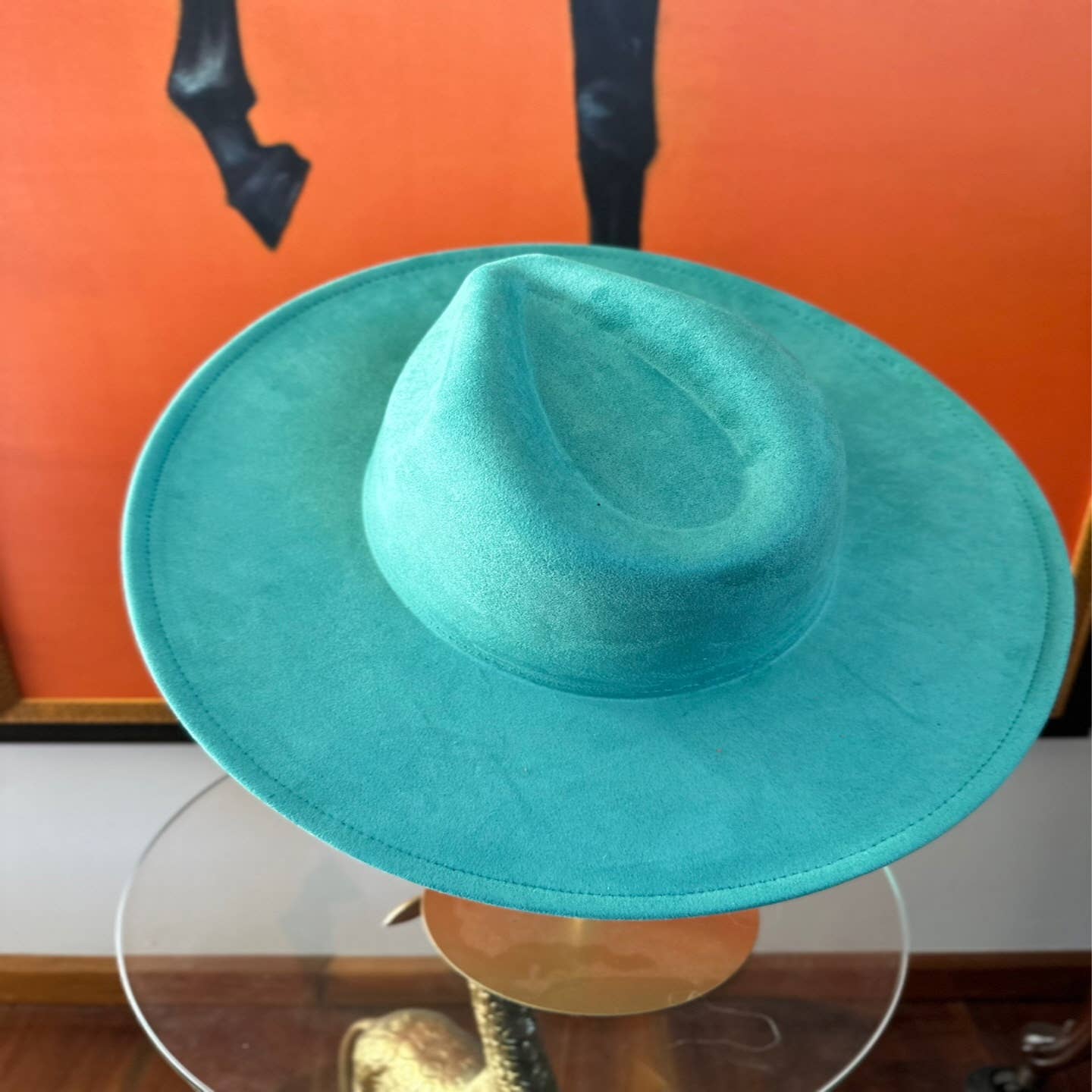 Best seller Fashion Classic Wide Brim Suede Primium Hat
