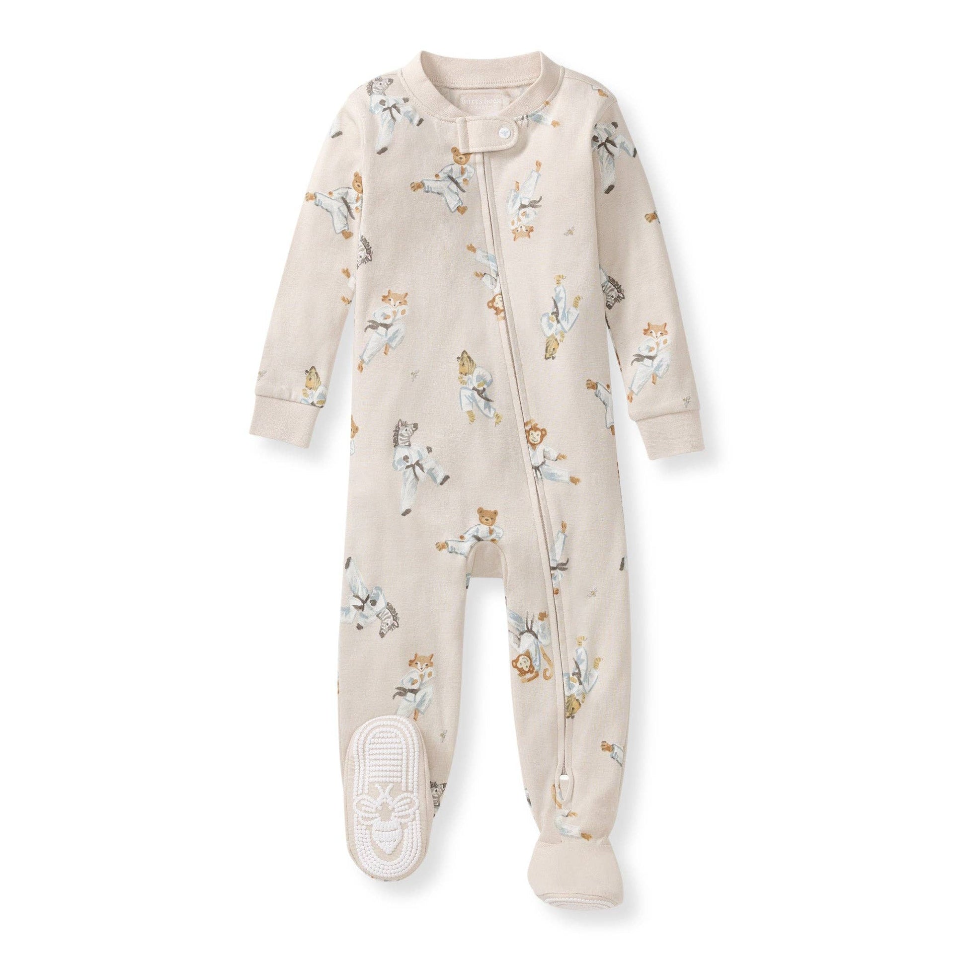 Karate Creatures Organic Cotton Sleeper - Rain Cloud