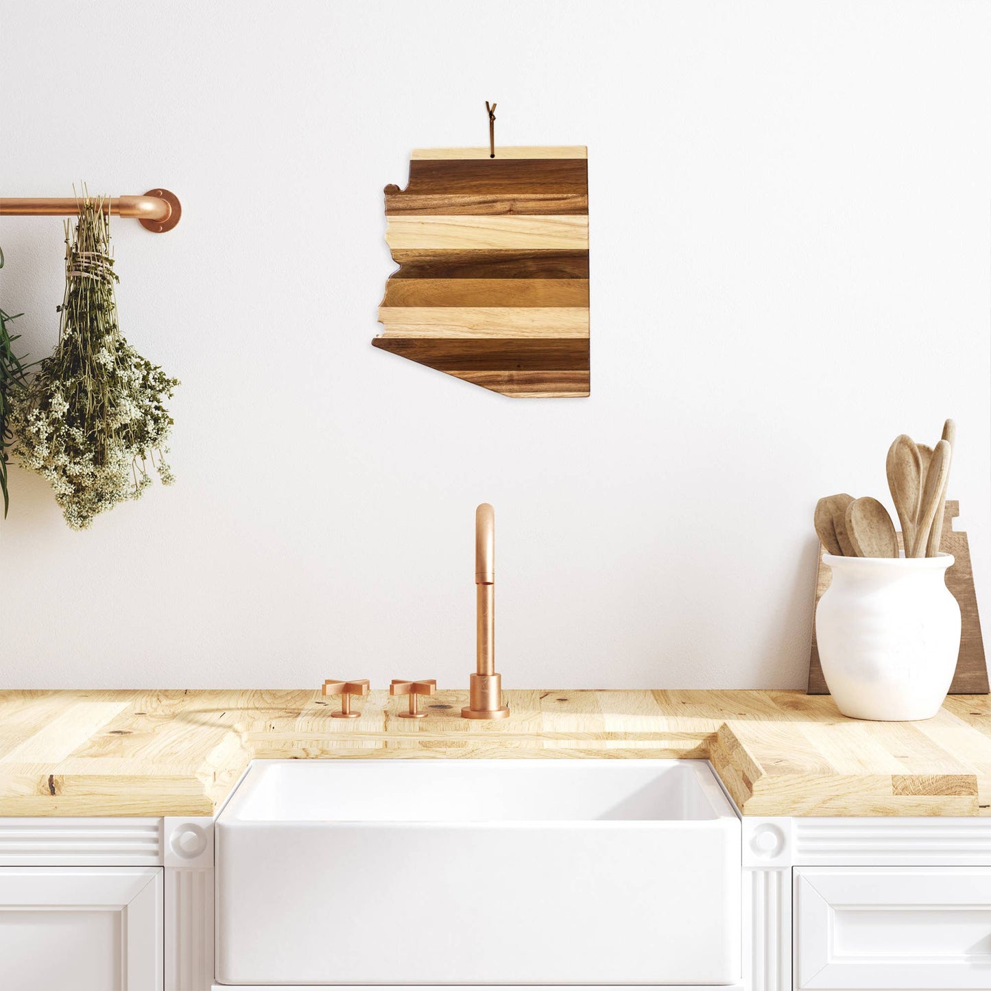 Rock & Branch® Shiplap Series Arizona Serving Board