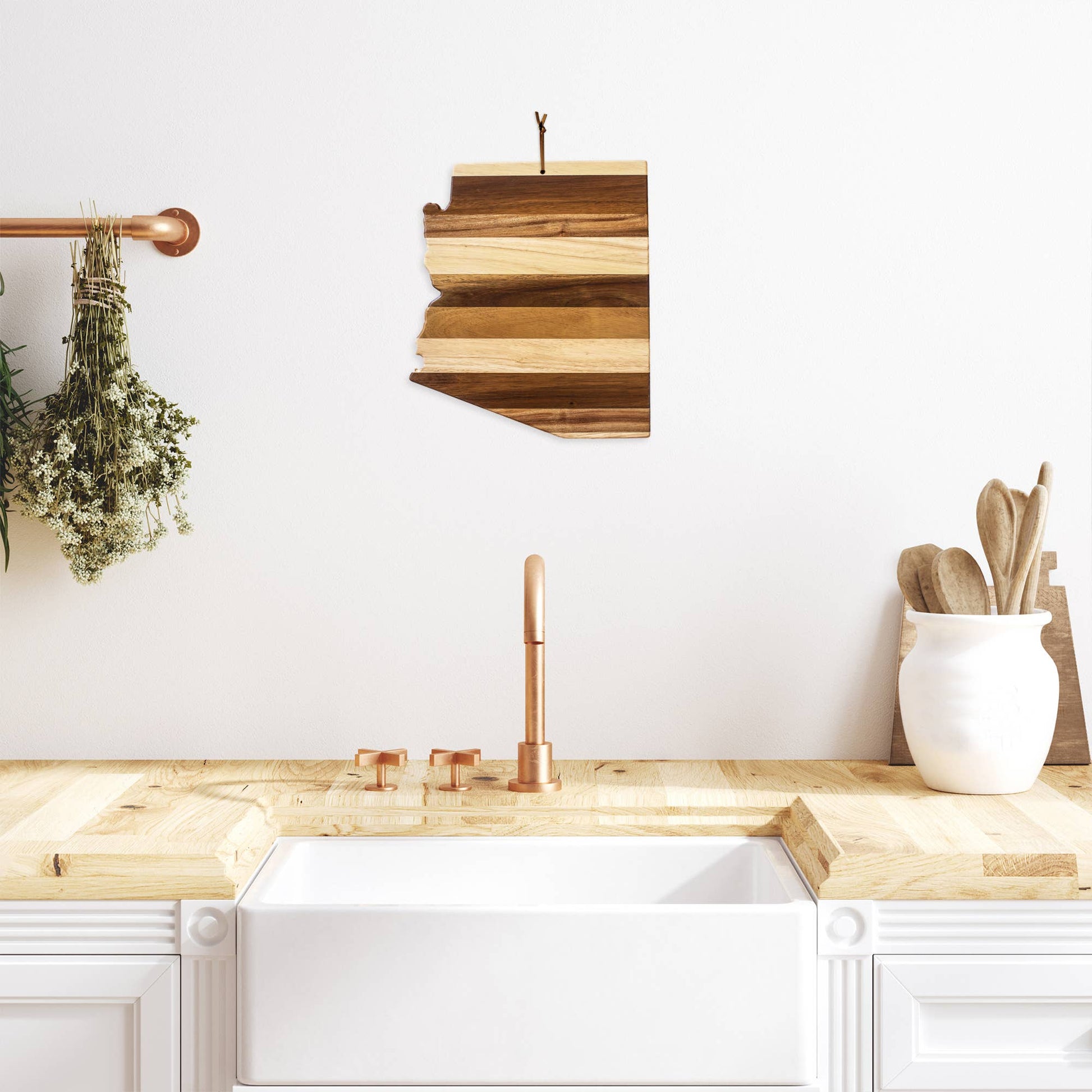 Rock & Branch® Shiplap Series Arizona Serving Board