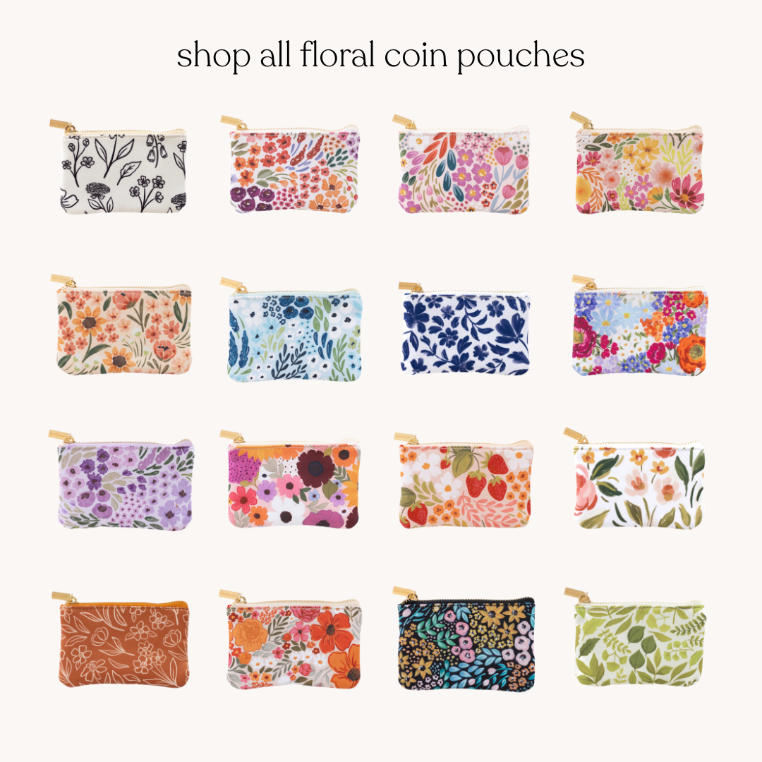 Strawberry Patch Coin Pouch