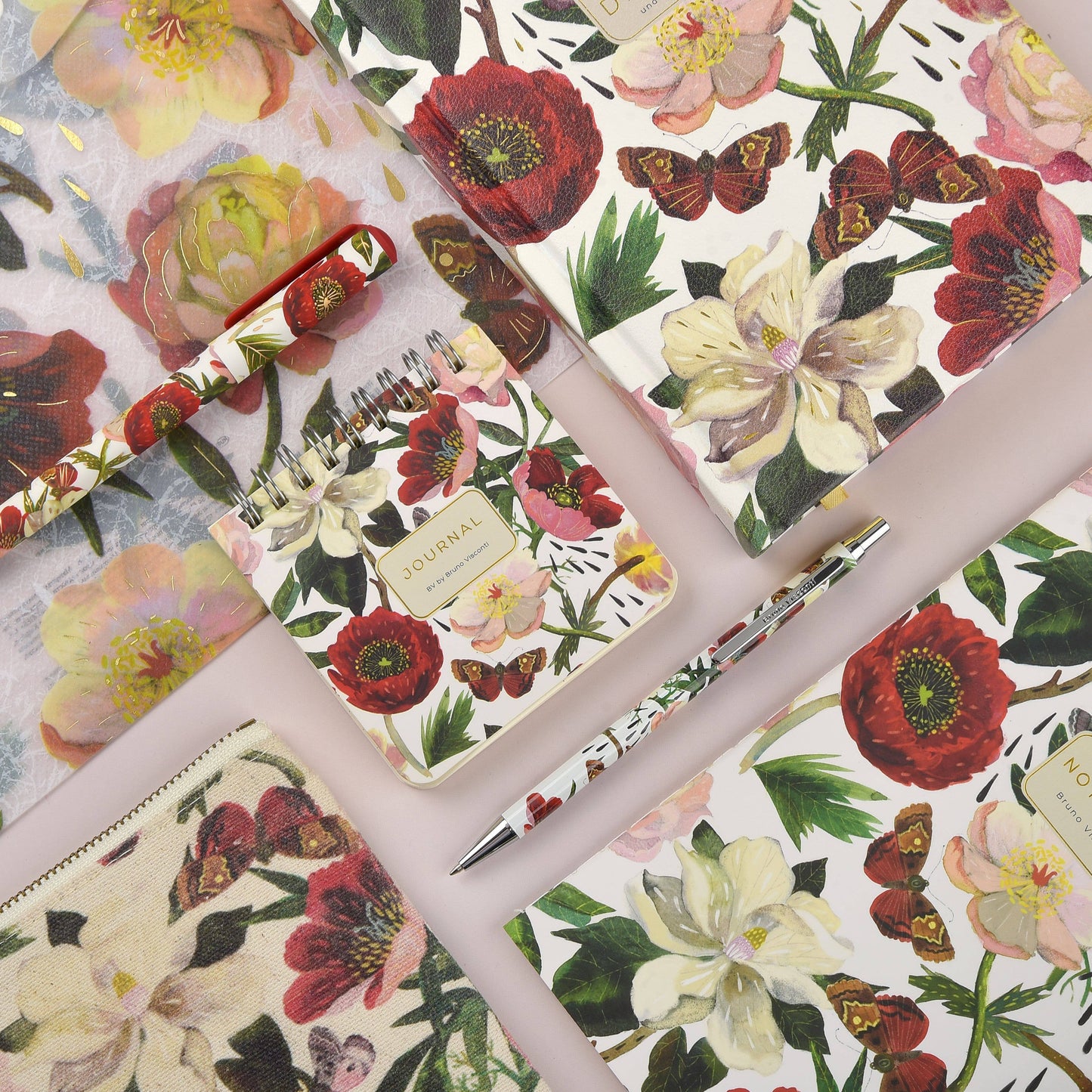 Pocket Art Journal - Peonies