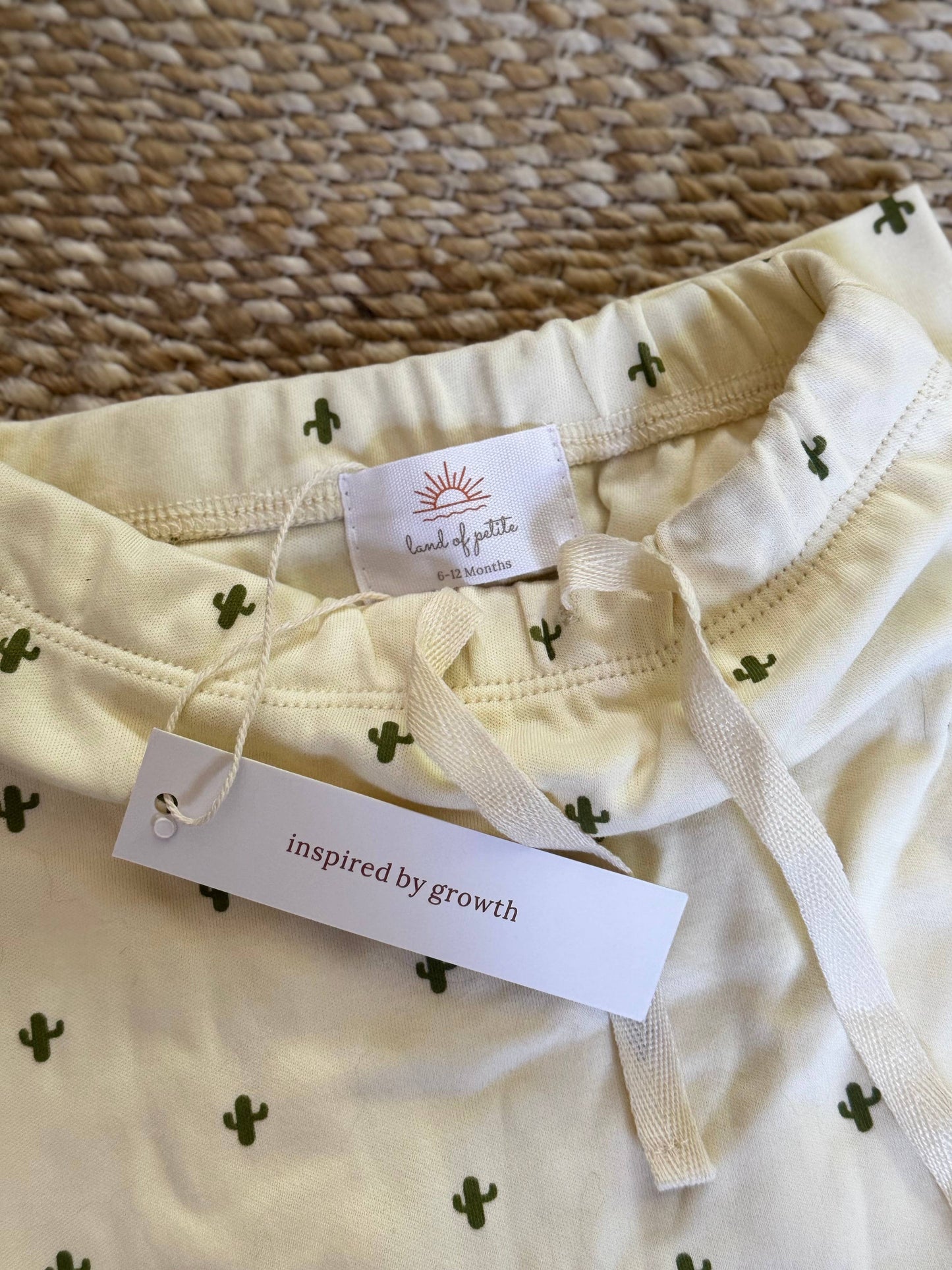 Unisex Drawstring Pants- Cactus (branded)