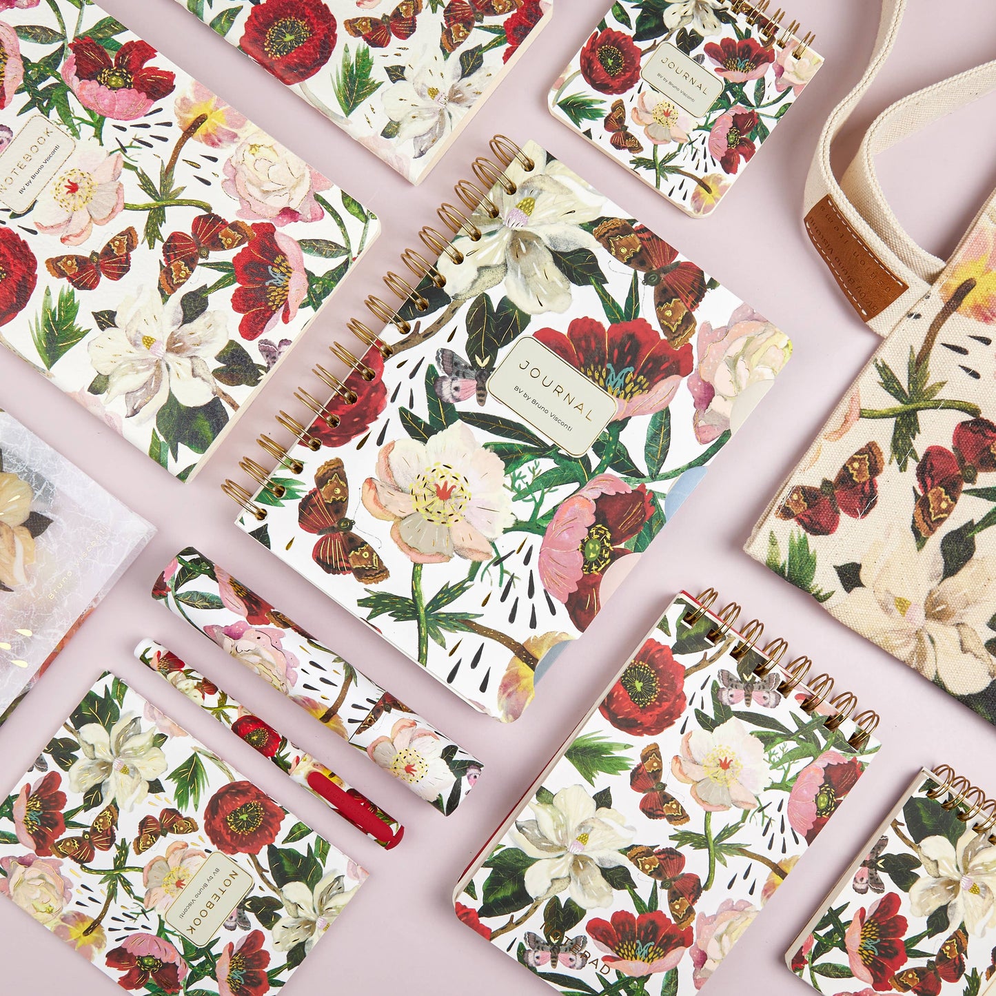 Pocket Art Journal - Peonies