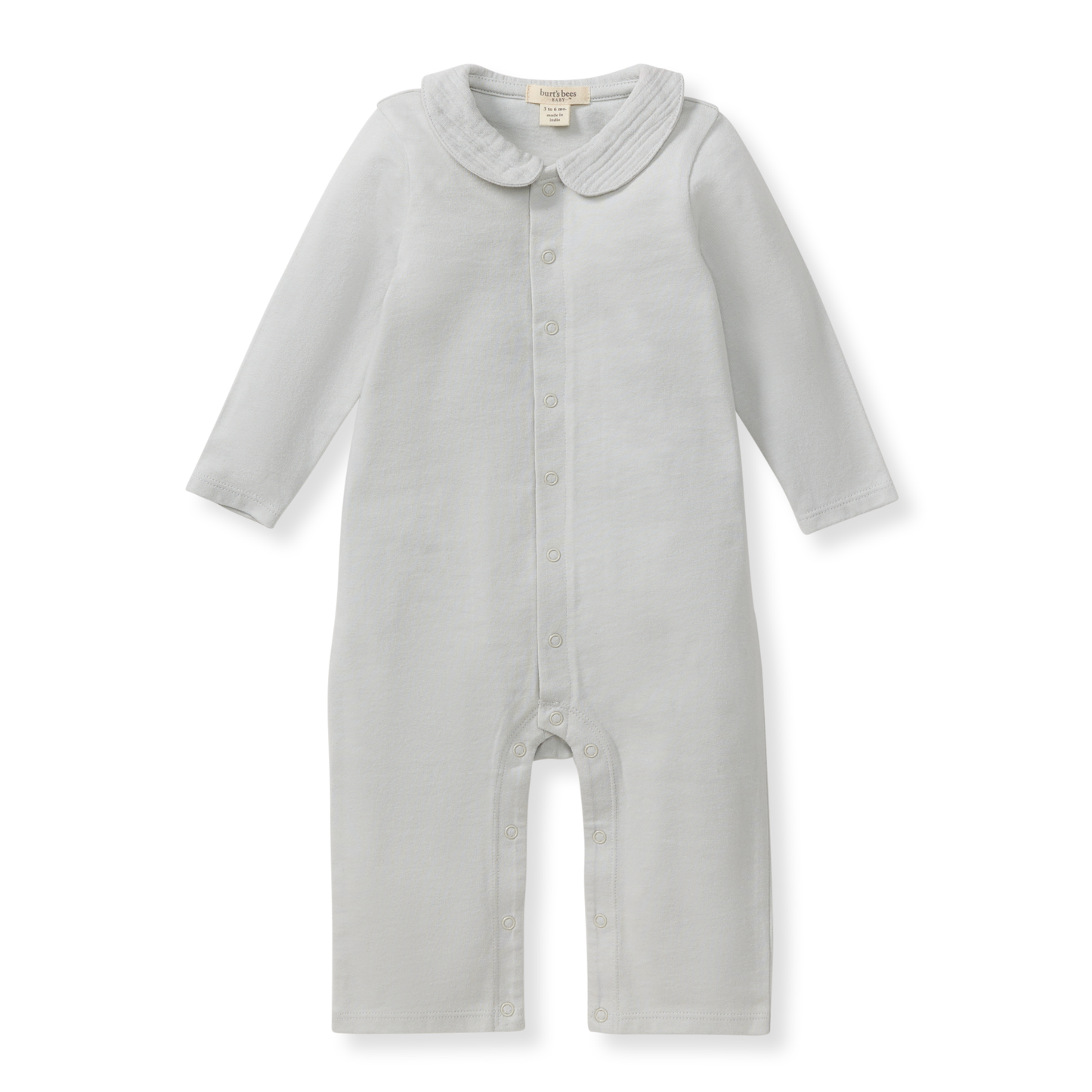 Muslin Collar Infant Boy Jumpsuit