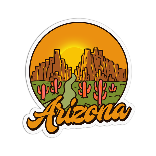 Arizona Nature Vinyl Waterproof Sticker