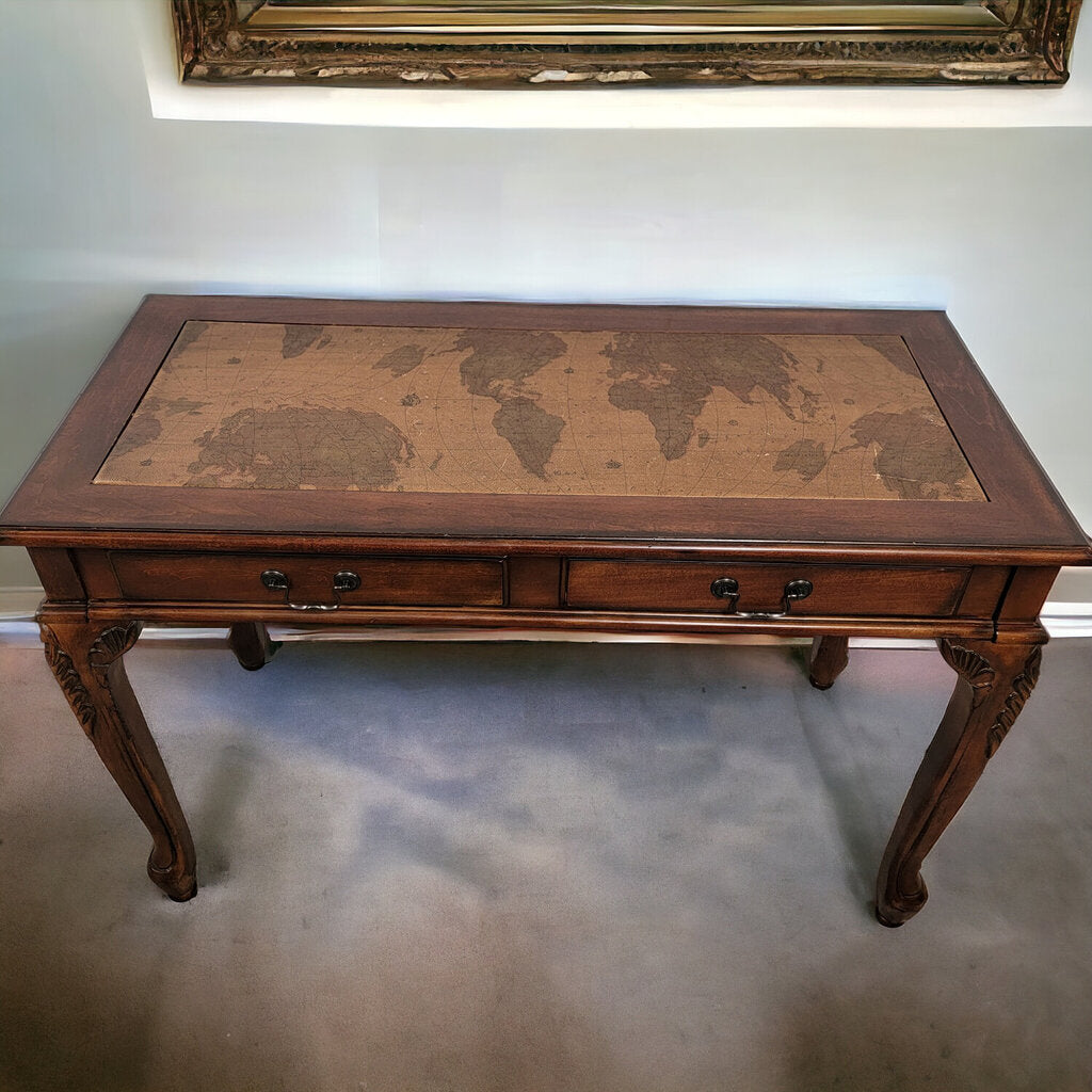 TRADITIONAL 2 DRAWER MAP #DESK