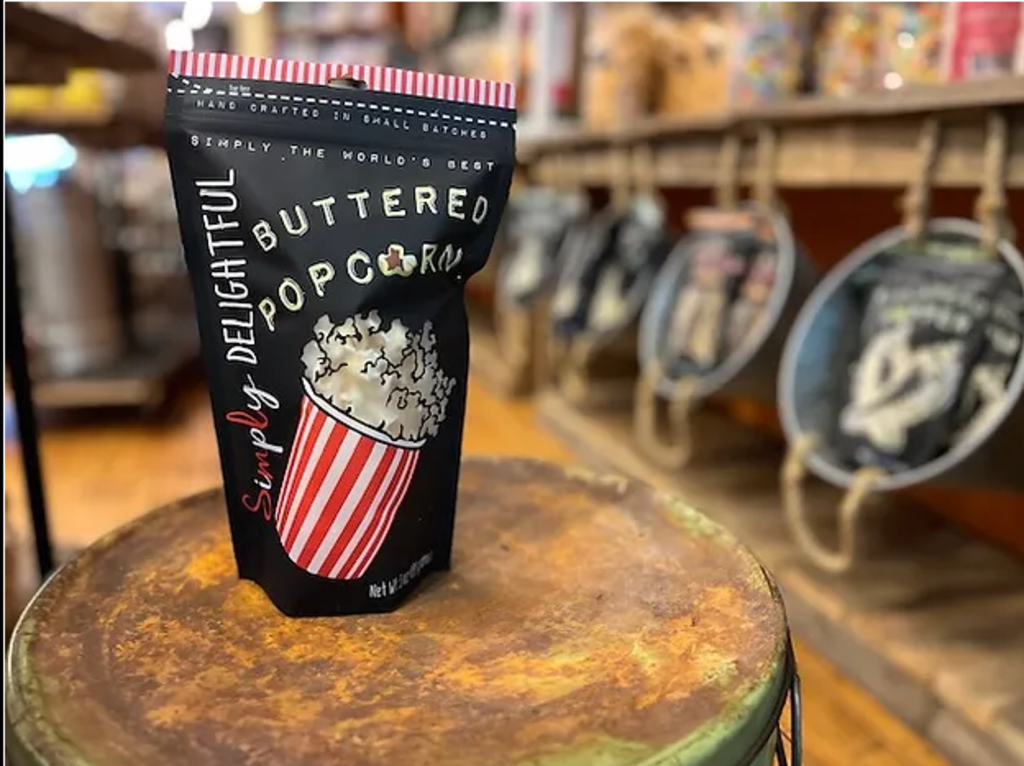 Simply Delightful Buttered Popcorn